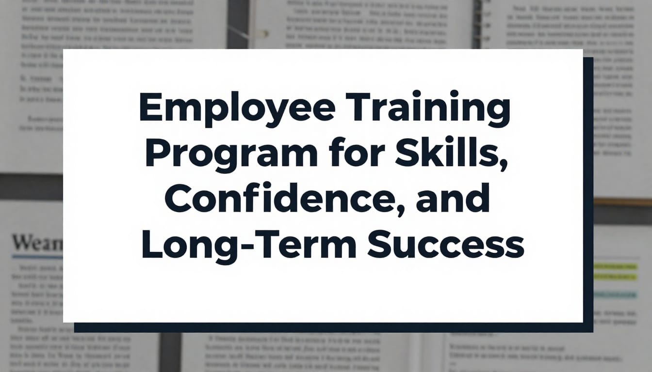 Employee Training Program